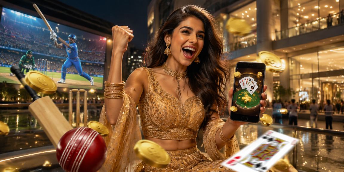 IPL night cricket match at stadium