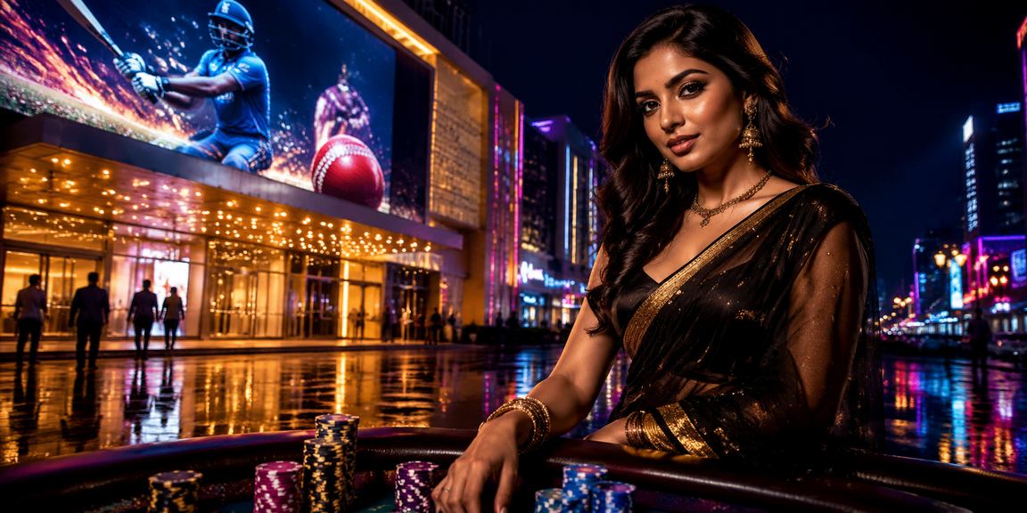 Professional live casino dealer engaging players in an online session